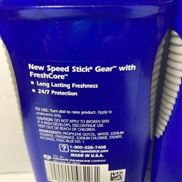 Speed Stick Gear Clean Peak Deodorant 7 Sticks DISCONTINUED Fresh Core - Picture 9 of 13